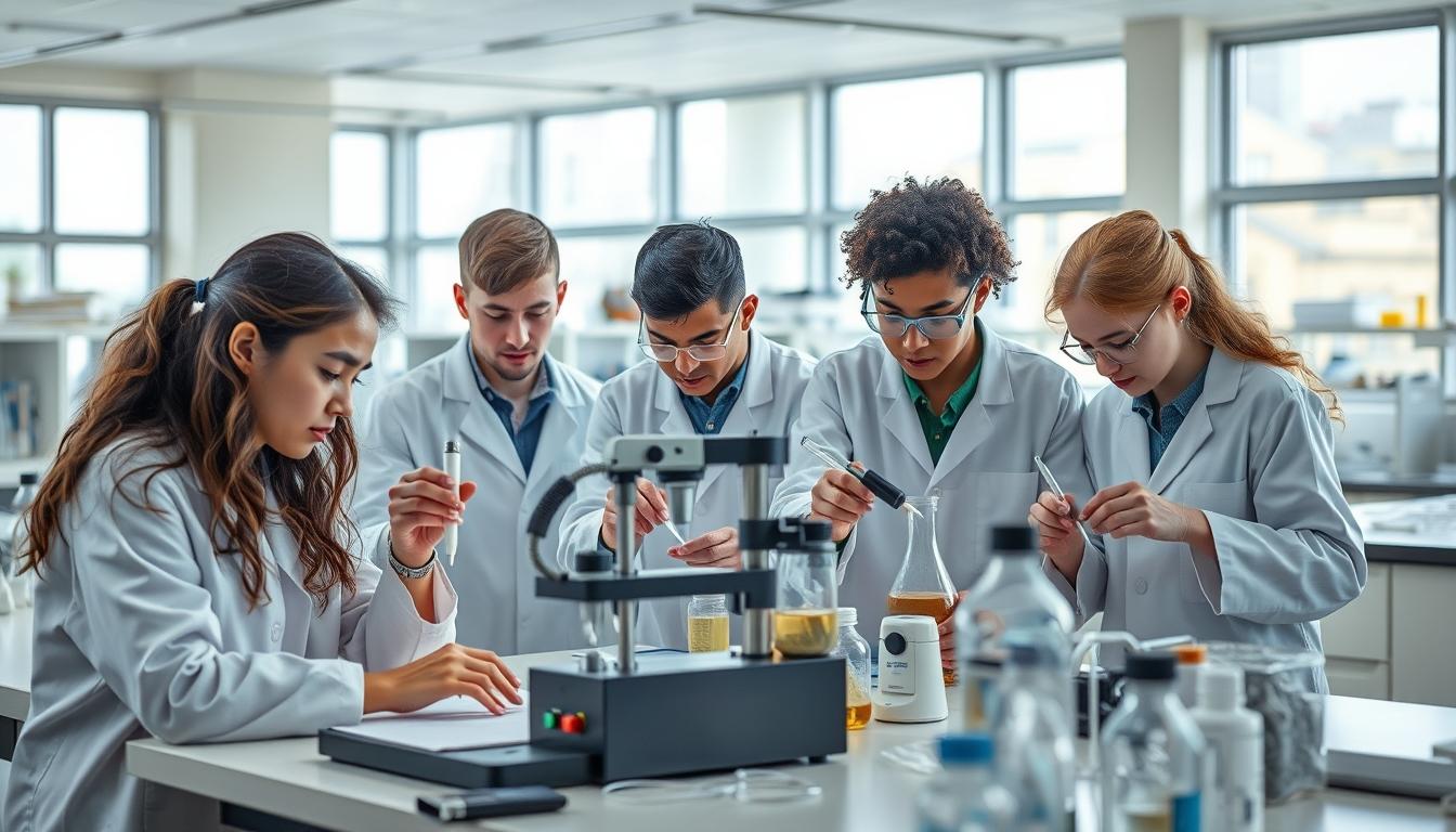 University campus and scholarly atmosphere in Paris