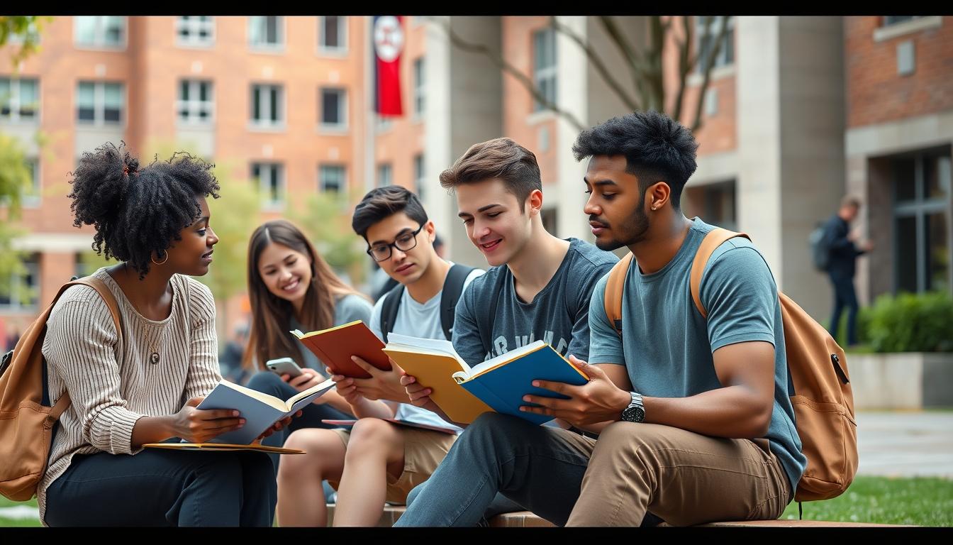 Student using online courses for flexible education